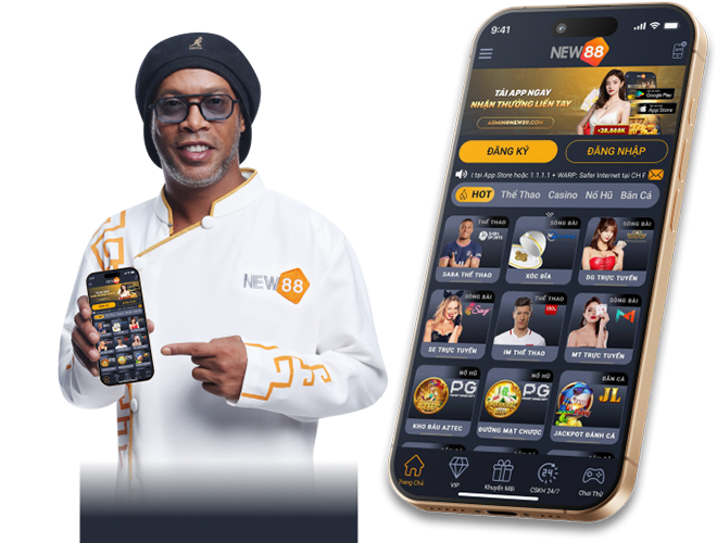 giao diện New88 bản mobile