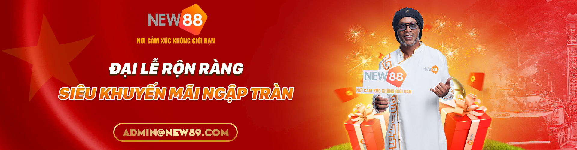 New88 đại lễ rộn ràng - siêu khuyến mãi ngập tràn